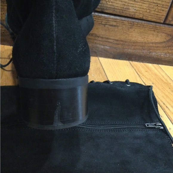 NEW Born Hayden Black Suede Boots 8.5 - Picture 11 of 12